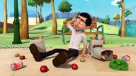 Bobby & Bill – Papa glaubt an ein Monster im Park.