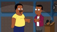 The Cleveland Show – Cleveland Brown (l.); Kenny West (r.)