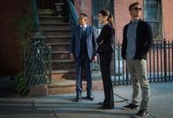 Limitless – Können sie einen neuen Fall lösen? Brian (Jake McDorman, r.), Rebecca (Jennifer Carpenter, M.) und Boyle (Hill Harper, l.) ...
