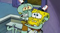 SpongeBob Schwammkopf – L-R: Squidward, SpongeBob