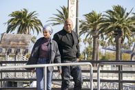 Navy CIS: L.A. – “Live Free or Die Standing” – The NCIS team works with DEA Agent Talia Del Campo (Mercedes Mason) to find a missing whistleblower set to testify against gun manufacturers marketing to drug cartels, on the second of back-to-back episodes of the CBS Original series NCIS: LOS ANGELES, Sunday, May 1 (9:00-10:00 PM, ET/PT) on the CBS Television Network, and available to stream live and on demand on Paramount+*. The episode was directed by series star Daniela Ruah and written by series star Eric Christian Olsen. Pictured (L-R): Medalion Rahimi (Special Agent Fatima Namazi) and LL COOL J (Special Agent Sam Hanna). Photo: Ron P. Jaffe/CBS