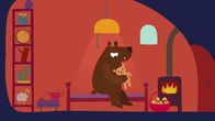 Animanimals – Alles ist vorbereitet. Der Bär kann sich zur Ruhe legen.