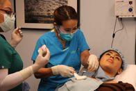 Dr. Pimple Popper – Dr. Lee sews Yamileth back up after surgery, putting in stitches where her cyst was.
