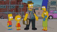 Die Simpsons – "Die Simpsons", "Coole Aussichten." Homer freundet sich mit Terence, einem Donut-Händler an. Dieser ist ein absoluter Trendsetter. Homer, der sich für alt und uncool hält, wäre gerne genauso cool wie Terence. Er kann seinen neuen Freund dazu überreden kann, mit seiner Familie nach Springfield zu ziehen. Dank Terence Einfluss, verwandelt sich bald die ganze Stadt.