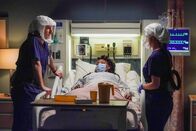 Grey's Anatomy – Richard Flood (Dr. Cormac Hayes), Azure Antoinette (Irene Davis).