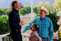 Modern Family – L-R: Mitchell Pritchett (Jesse Tyler Ferguson), Lily Tucker-Pritchett (Aubrey Anderson-Emmons), Cameron Tucker (Eric Stonestreet)