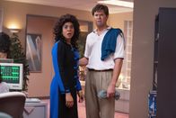 Black Monday – L-R: Regina Hall as Dawn and Andrew Rannells as Blair
