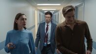 Parlament – V. l. n. r.: Ingeborg (Christiane Paul), Samy (Xavier Lacaille) und Toto (Lucas Englander).