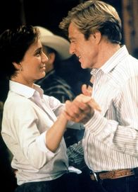 Der Pferdeflüsterer – Der Pferdeflüsterer Romanze: Kristin Scott Thomas als Annie MacLean, Robert Redford als Tom Booker