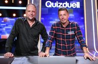 Quizduell-Olymp – Die Kandidaten des Teams „Hip-Hop“: Die Musiker Smudo (l.) und Michi Beck (r.).