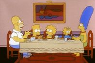 Die Simpsons – Homer berichtet seiner Familie, dass die ganze Firma eine Bergwanderung unternimmt.