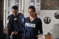 Castle – L-R: Captain Frank Mahoney (Allan Louis), Kate Beckett (Stana Katic)