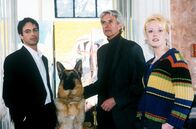 Kommissar Rex – (v.li.) Gedeon Burkhard (Alexander Brandtner), Mathieu Carričre (Paul Mandl), Nora Miedler (Sandra Klein).