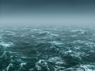 In Seenot – stormy sea