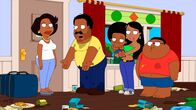 The Cleveland Show – L-R: Donna Tubbs-Brown, Cleveland Brown, Rallo Tubbs, Roberta Tubbs, Cleveland Brown Jr.