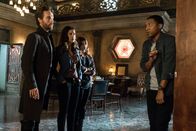 Sleepy Hollow – (v.l.n.r.) Ichabod Crane (Tom Mison); Diana Thomas (Janina Gavankar); Alex Norwood (Rachel Melvin); Jake Wells (Jerry MacKinnon)