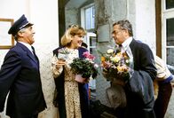 Der Leihopa – (v.li.) Louis Strasser, Neva Rae Powers, Alfred Böhm.