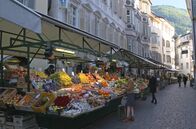 alpha-expedition: Südtirol – Bozener Obstmarkt.