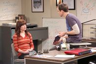 The Big Bang Theory – Margo Harshman (Alex), Jim Parsons (Sheldon Cooper).