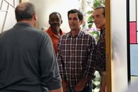 Modern Family – L-R: Jay Pritchett (Ed O'Neill), Miles (Ernie Hudson), Phil Dunphy (Ty Burrell), Shorty (Chazz Palminteri)