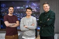 eFernsehen - Die Gaming Late Night – (v.l.n.r.) Danny Singer; Paul Fischer; Hauke van Göns