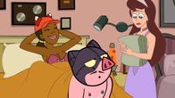 Drawn Together – L-R: Foxxy Love, Spanky Ham, Princess Clara