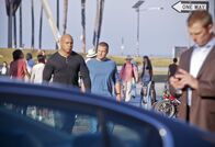 Navy CIS: L.A. – L-R: Sam (LL Cool J) und Callen (Chris O'Donnell)