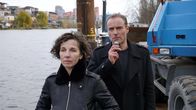 Tatort – Der Schutz der Zeugin und die Ermittlungen im kriminellen Umfeld der Familie stellen Rubin (Meret Becker, l.) und Karow (Mark Waschke, r.) in ihrem letzten gemeinsamen Fall vor ungeahnte Herausforderungen.