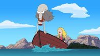 American Dad! – Roger (l.); Francine (r.)