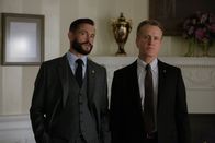 Homeland – John Zabel (Hugh Dancy, l.); David Wellington (Linus Roache, r.)