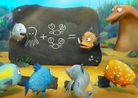 Flunkerfisch – Flori (l.) berichtet in der Klasse von seinem neuesten Abenteuer auf dem Weg zur Schule.