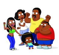 The Cleveland Show – (v.l.n.r.) Roberta Tubbs; Donna Tubbs-Brown; Rallo Tubbs; Cleveland Brown; Cleveland Brown Jr.