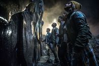 Power Rangers – L-R: Jason (Dacre Montgomery), Billy (RJ Cyler), Zack (Ludi Lin), Kimberly (Naomi Scott), Trini (Becky G)
