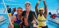 Barbie – v.li.: Ken (Kingsley Ben-Adir), Ken (Ryan Gosling), Ken (Ncuti Gatwa)