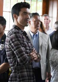Hawaii Five-0 – "Pua a\'e la ka uwahi o ka moe" -- McGarrett investigates a cold case from the 1940s, one that his grandfather and the famous Honolulu detective Chang Apana worked on, and he tries to deduce how the case could have been solved. Also, McGarrett and Danny get ready for the opening of their restaurant, on the milestone 200th episode of HAWAII FIVE-0, Friday, Nov. 9 (9:00-10:00 PM, ET/PT) on the CBS Television Network. The FIVE-0 cast appears as characters from the 1940s. Pictured: Ian Anthony Dale as Adam Noshimuri. Photo: Karen Neal/CBS ÃÂ