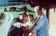 Der Bergdoktor – (v.l.n.r.) Herr Konrad (Herbert Fux); Dr. Sabina Spreti (Anita Zagaria); Dr. Thomas Burgner (Gerhart Lippert)