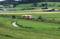Eisenbahn-Romantik – Das kleine Flüsschen Ablach gab der Strecke ihren Namen. Als Biberbahn soll sie nun wieder Touristen ins Hinterland vom Bodensee locken.