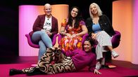 SRF Deep Dating – v.l.n.r.) die Kandidatinnen Rebekka, Larissa und Sarah 2024 Copyright: SRF