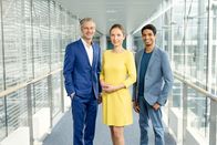 heute - in Europa – v.l.: Andreas Klinner, Linda Kierstan, Bobby Cherian
