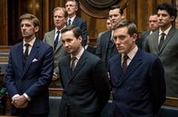 Der große Eisenbahnraub 1963 – Gordon Goody (Paul Anderson), Roy James (Martin Compston) und Charlie Wilson (Jack Roth)