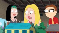 American Dad! – L-R: Hayley, Francine, Steve