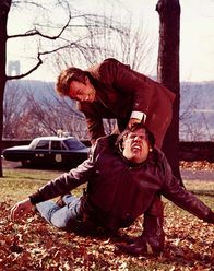 Coogans großer Bluff – Gelingt es Coogan (Clint Eastwood, r.) endlich, den entflohenen James Ringerman (Don Stroud, l.) ein für alle Mal in Gewahrsam zu nehmen?