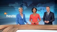 heute – Barbara Hahlweg, Jana Pareigis und Christian Sievers präsentieren im Wechsel die 19-Uhr-„heute“-Sendung aus dem runderneuerten ZDF-Nachrichtenstudio.