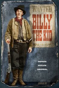 Billy the Kid – Zahlreiche Bücher und Filme beschreiben den amerikanischen Mythos Billy the Kid, der den jugendlichen Revolverhelden wie kein anderer verkörpert. Zur ARTE-Sendung Billy the Kid 1: Billy the Kid