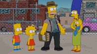 Die Simpsons – "Die Simpsons", "Coole Aussichten." Homer freundet sich mit Terence, einem Donut-Händler an. Dieser ist ein absoluter Trendsetter. Homer, der sich für alt und uncool hält, wäre gerne genauso cool wie Terence. Er kann seinen neuen Freund dazu überreden kann, mit seiner Familie nach Springfield zu ziehen. Dank Terence Einfluss, verwandelt sich bald die ganze Stadt.