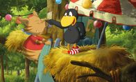 Der kleine Rabe Socke – Rabe Socke hat keine Manieren. Das bekommt auch sein Freund Stulle zu spüren.