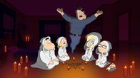 American Dad! – L-R: Stan, Francine, Jack, Roger, Steve, Klaus