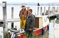 WaPo Bodensee – Ralf (Charles Rettinghaus, r.) und Ben (Nico Liersch, l.) streiten ab, die „Maria“ zu kennen.