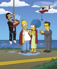 Die Simpsons – v.r.) los?