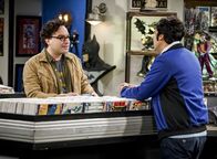 The Big Bang Theory – L-R: Leonard Hofstadter (Johnny Galecki), Rajesh Koothrappali (Kunal Nayyar).